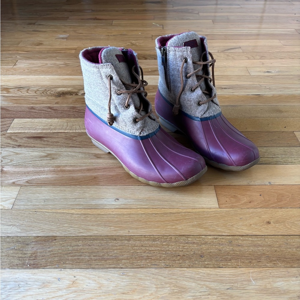 Sperry Saltwater Wool Duck Boots